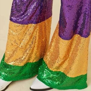 Mardi Gras Sequin Pants
